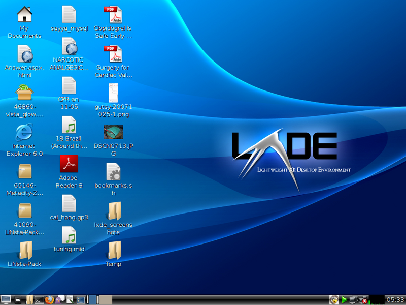 پەڕگە:LXDE desktop full.png