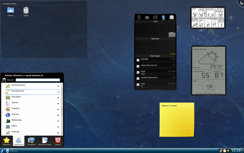 پەڕگە:Fedora11 KDE.png